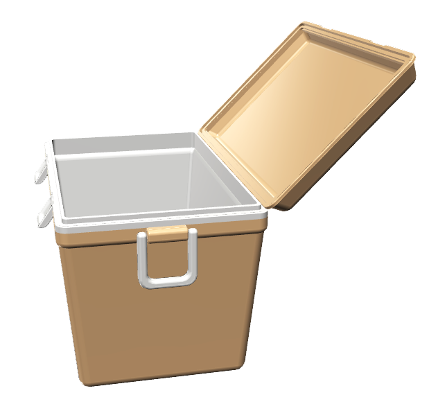 クーラーボックス　オープン